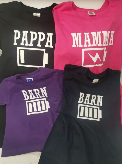 Hovedbilde Sett batteri 3 barn 