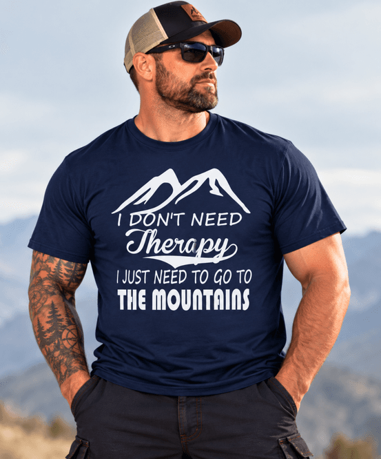 Hovedbilde I dont need therapy mountains