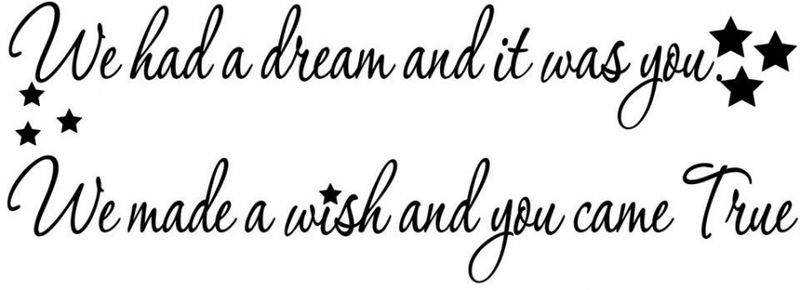 We had a dream