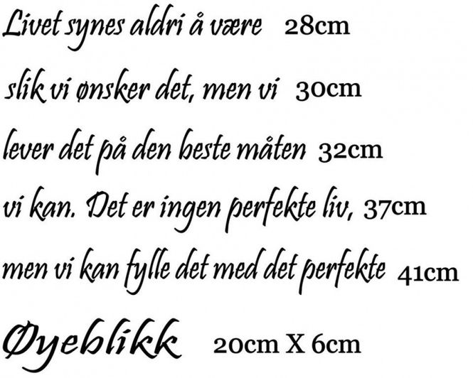 Hovedbilde Livet synes å være