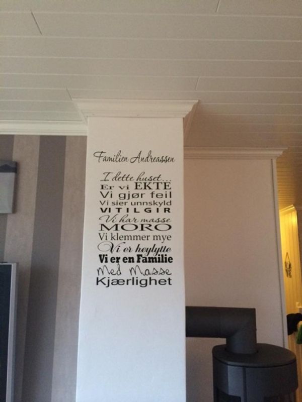Familien ..... I dette huset
