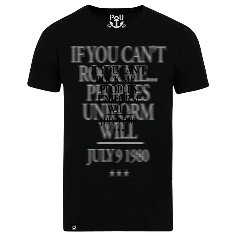Rock Me t-shirt svart str XL