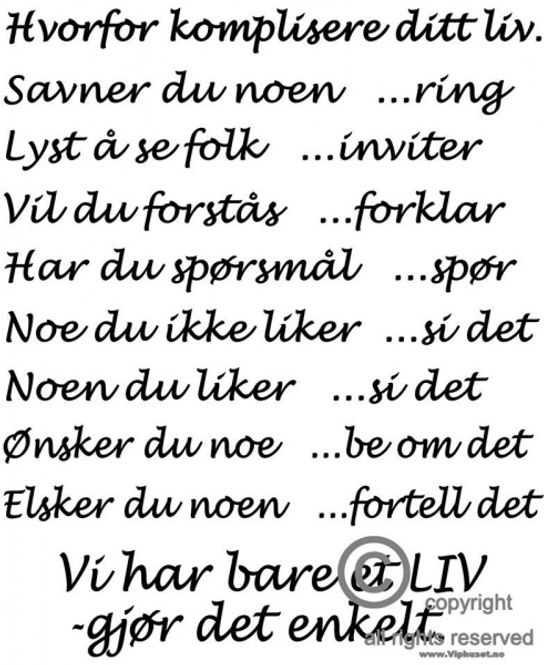Hovedbilde Hvorfor komplisere