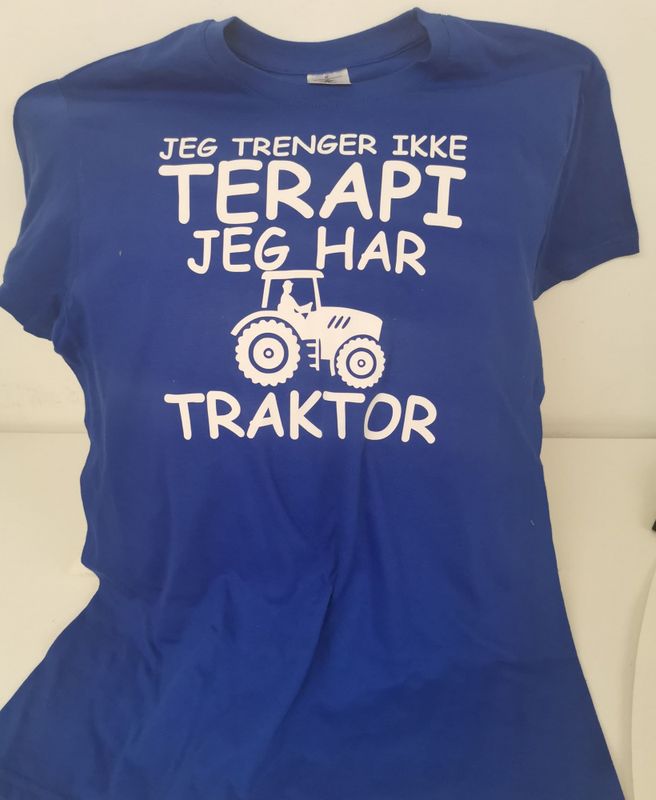 Jeg trenger ikke terapi traktor
