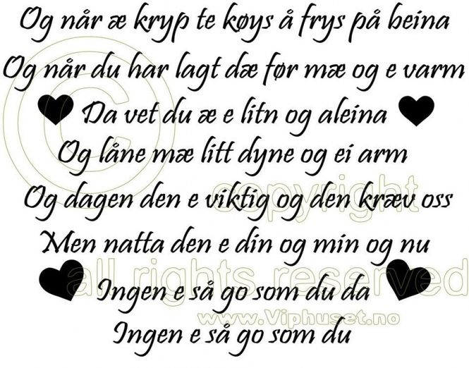 Hovedbilde Og når æ kryp tell køys