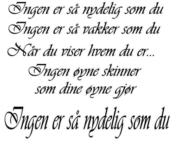 Hovedbilde Ingen er så nydelig