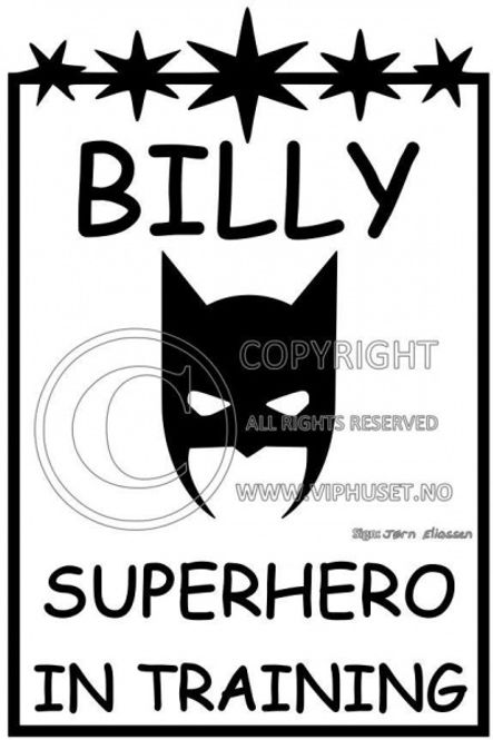 Hovedbilde Superhero in training med ...