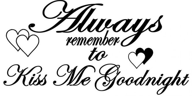 Hovedbilde Always remember to kiss me