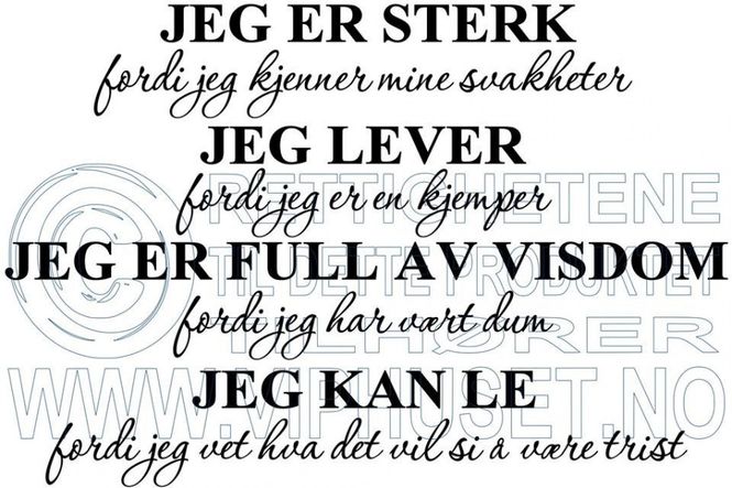 Hovedbilde Jeg er sterk