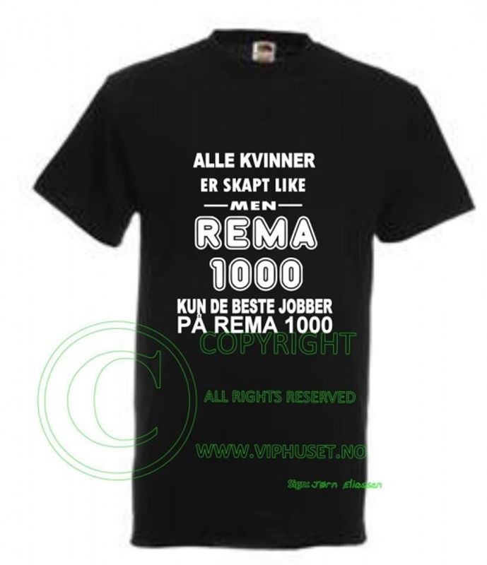 Alle Menn / kvinner Rema 1000