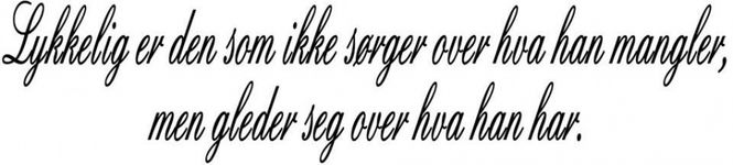 Hovedbilde Lykkelig er den som