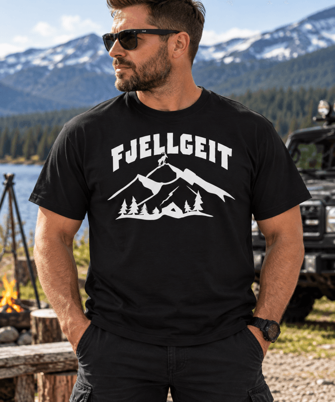 Fjellgeit m fjell