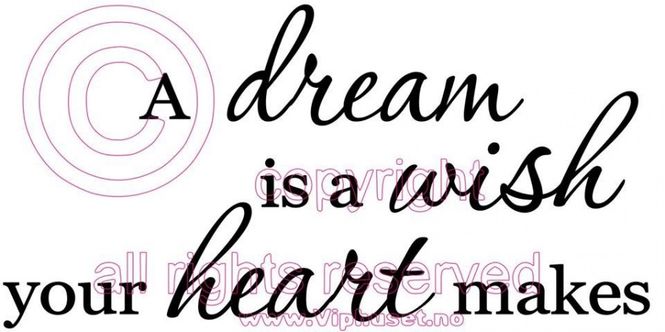 Hovedbilde A dream is a wish