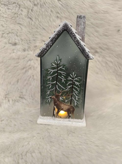 Hovedbilde Hus skogshytta LED 10x8x22 cm ...
