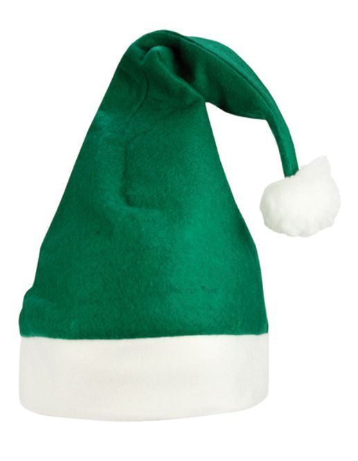 Hovedbilde Grønn - Nisse lue med eller ...