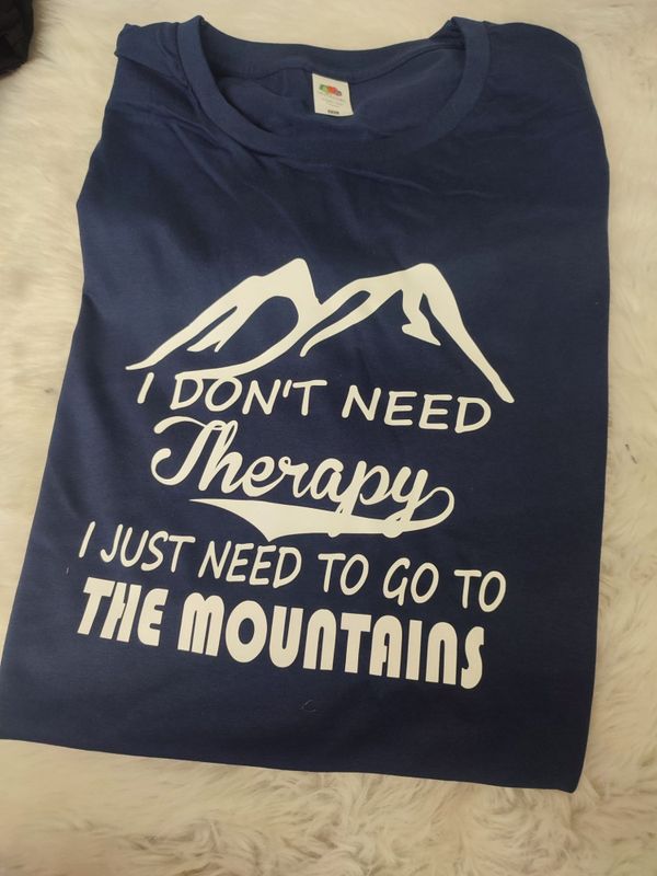I dont need therapy mountains