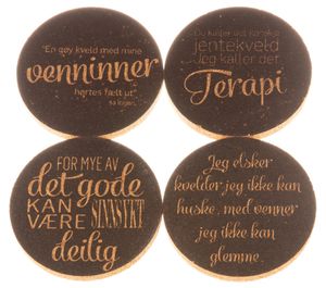 Hovedbilde Brikke Terapi kork 9mm d:10cm ...