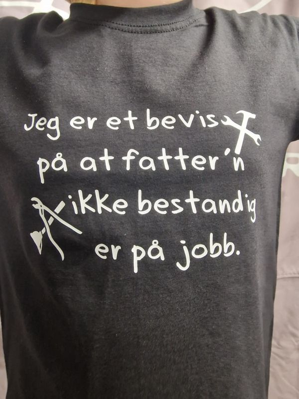 Jeg er ett bevis på ... JOBB voksen 