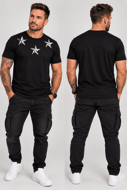 Hovedbilde Nash t-shirt, svart strl L 