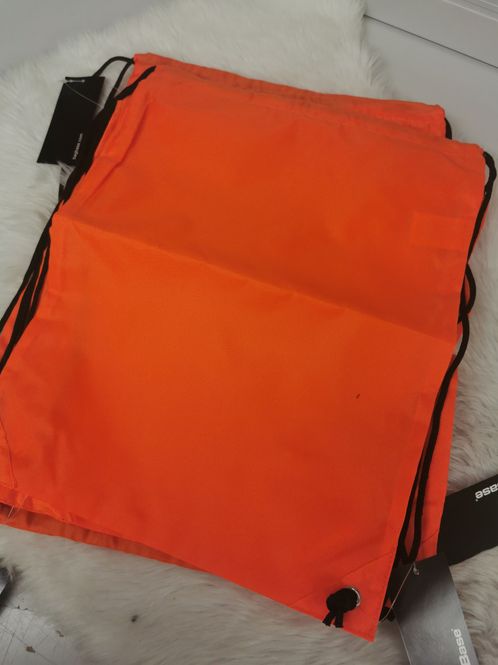 Hovedbilde Gymbag orange med navn